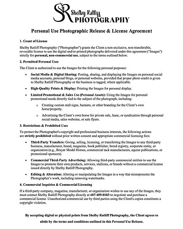 Personal Use Release
